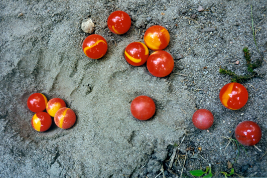 Alte Spiele: Murmeln