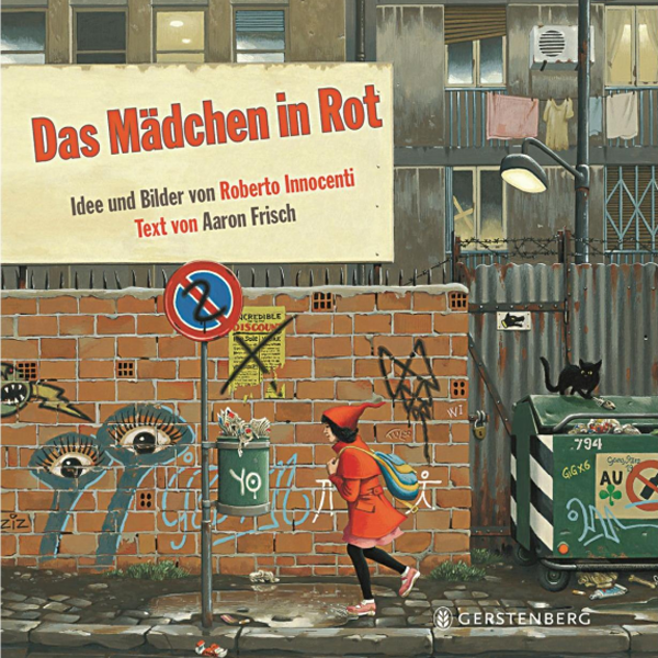 Buchtitel: Das Mädchen in Rot. Gerstenberg Verlag