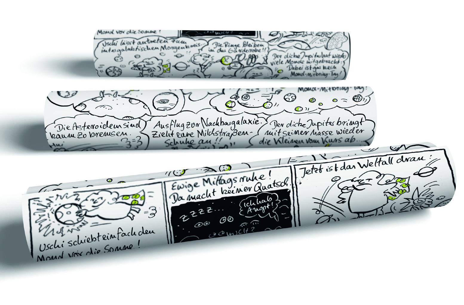 Poster Superuschi gerollt