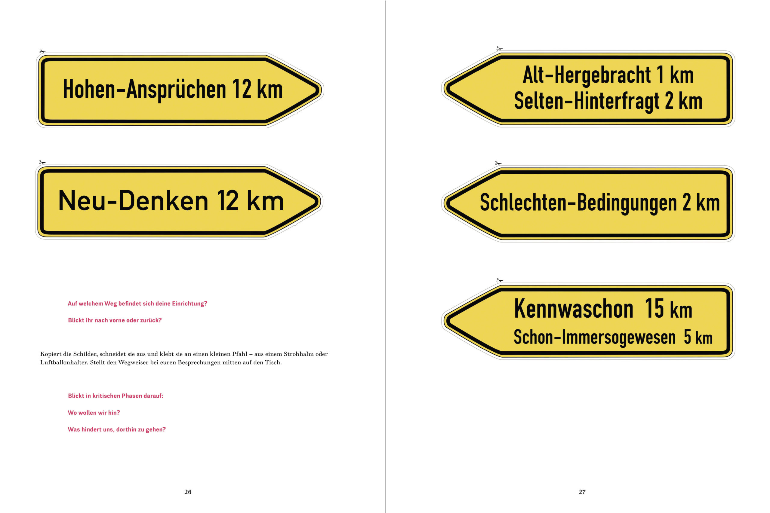 Unterwegs in Pädagogien_26_27 Unterwegs in Pädagogien Innenansicht Seite 26-27