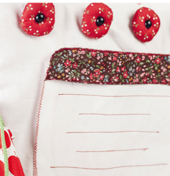 Stuhlküche Detail rot