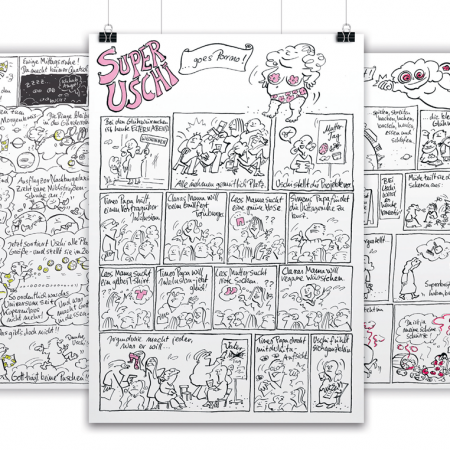 Superuschi als Sixpack