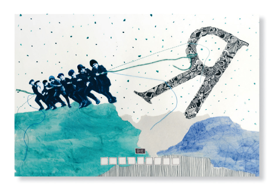 Postkarte Bilderrätsel von Marie Parakenings 1