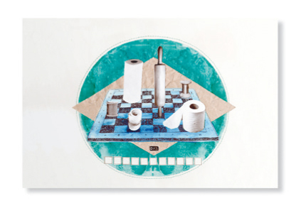 Postkarte Bilderrätsel von Marie Parakenings 4