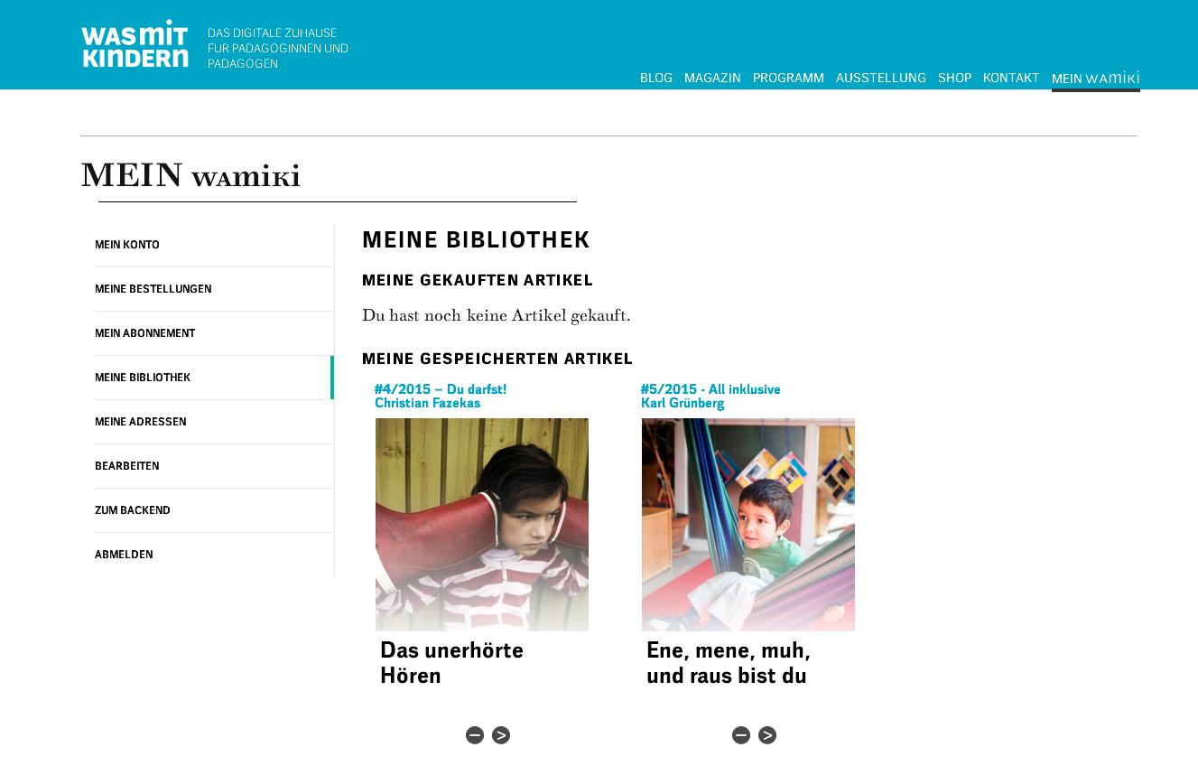 Artikel speichern? Ab jetzt immer!