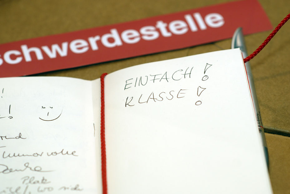 Beschwerdestelle - Einfach klasse!