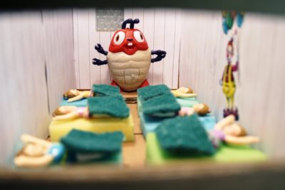 Traditionspflege pur: Schlafwache