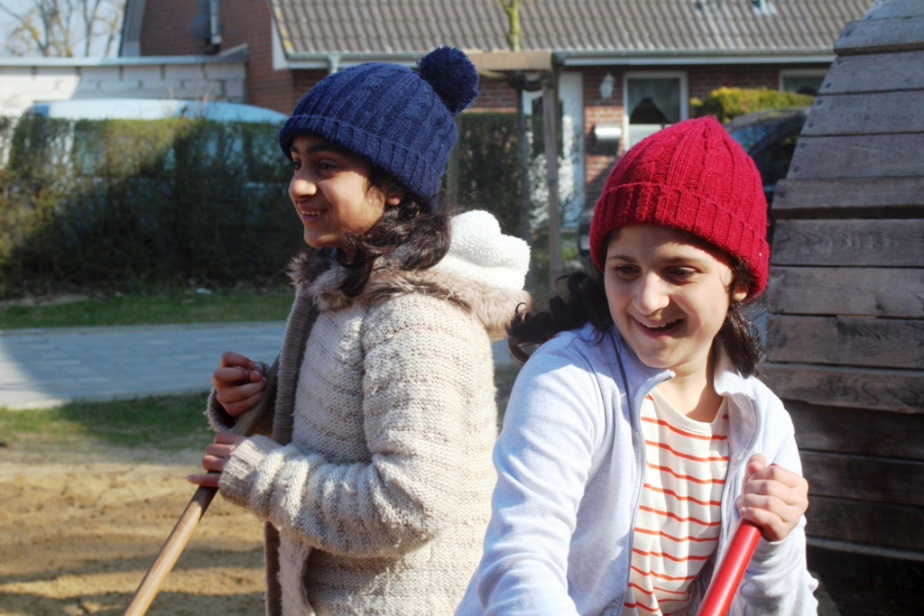 Afghanische Familie in Mecklenburg