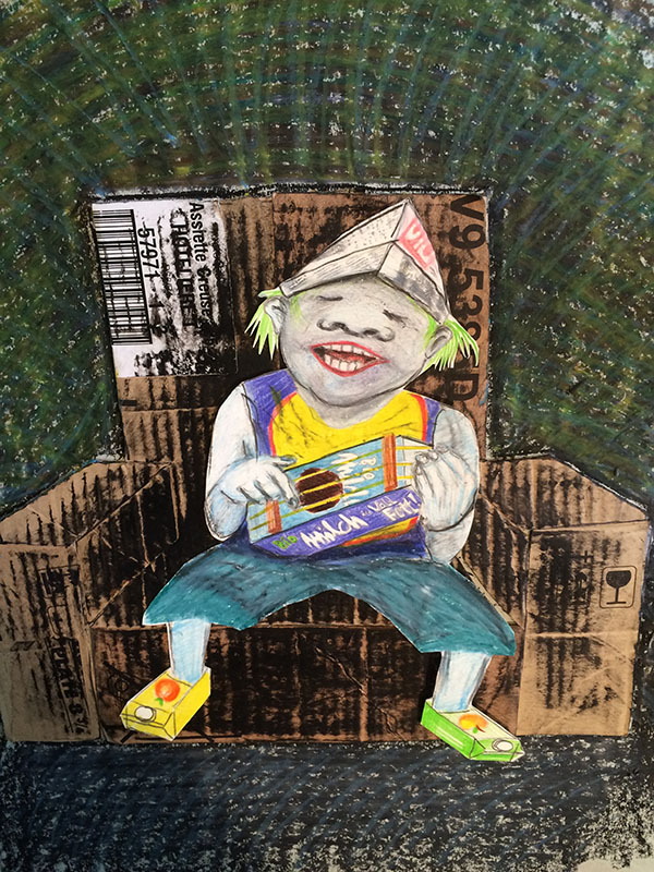 Der Mump im Müll  Kopieren