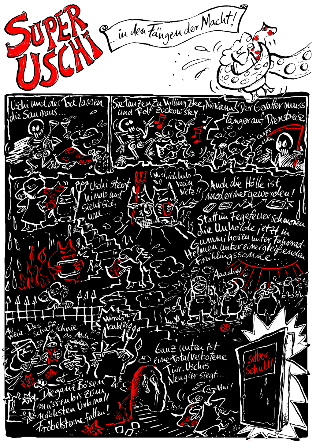 Super-Uschi in den Fängen der Macht