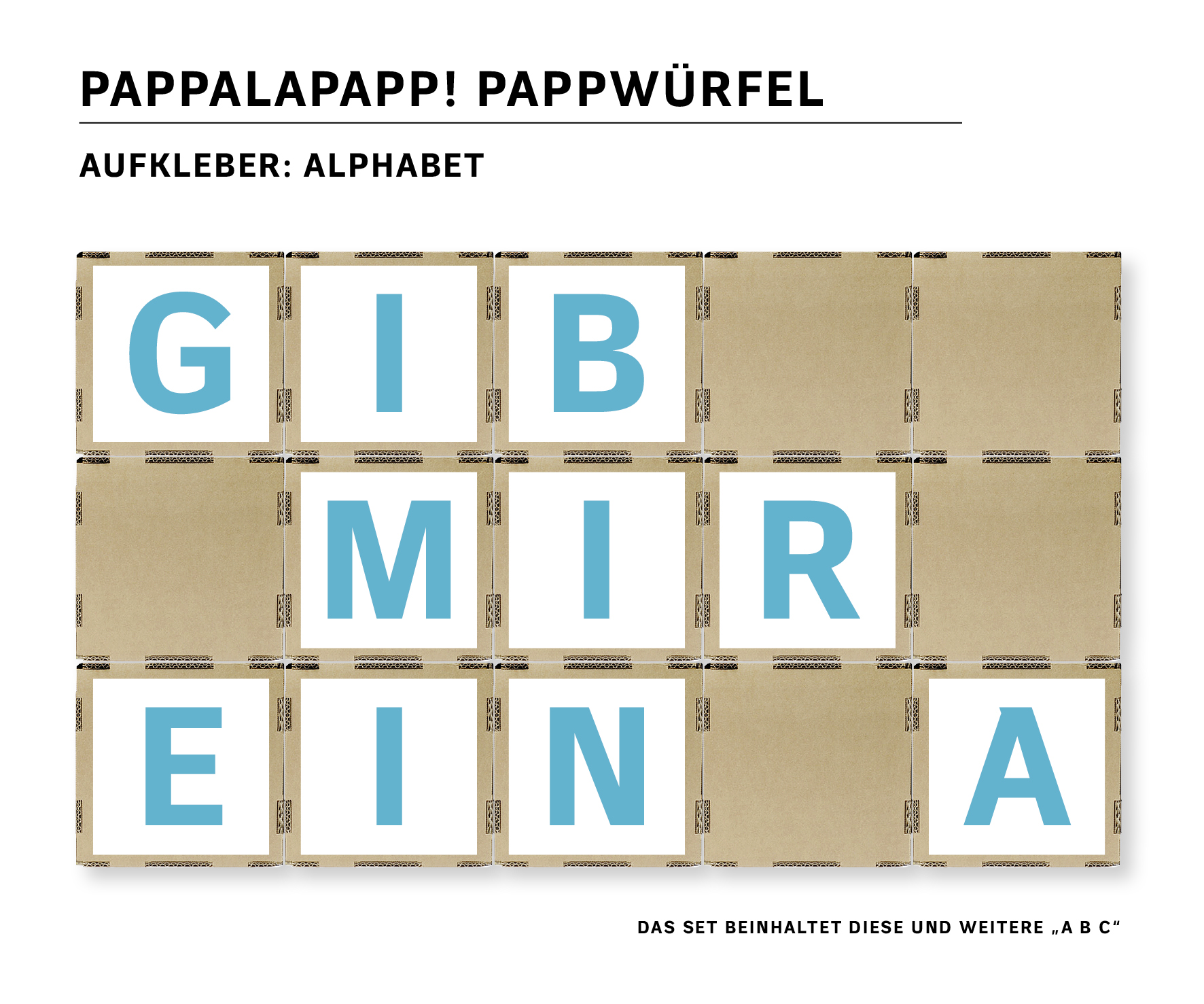 Extra: Aufkleber Alphabet Extra: Aufkleber Alphabet