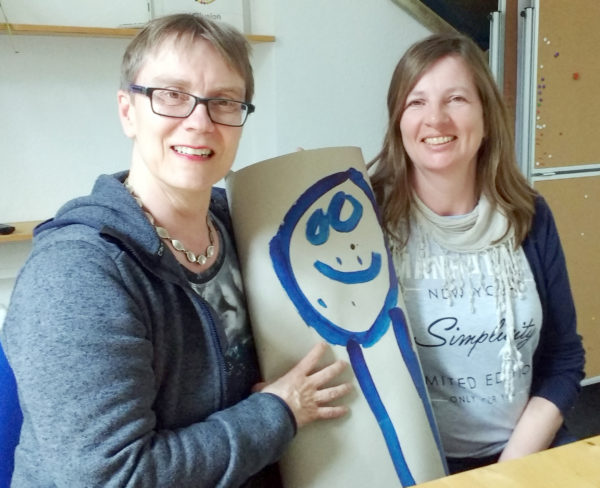 Kirsten Ehrhardt und Kirsten Jakob vom Inklusions-Blog kirstenmalzwei.blogspot.de