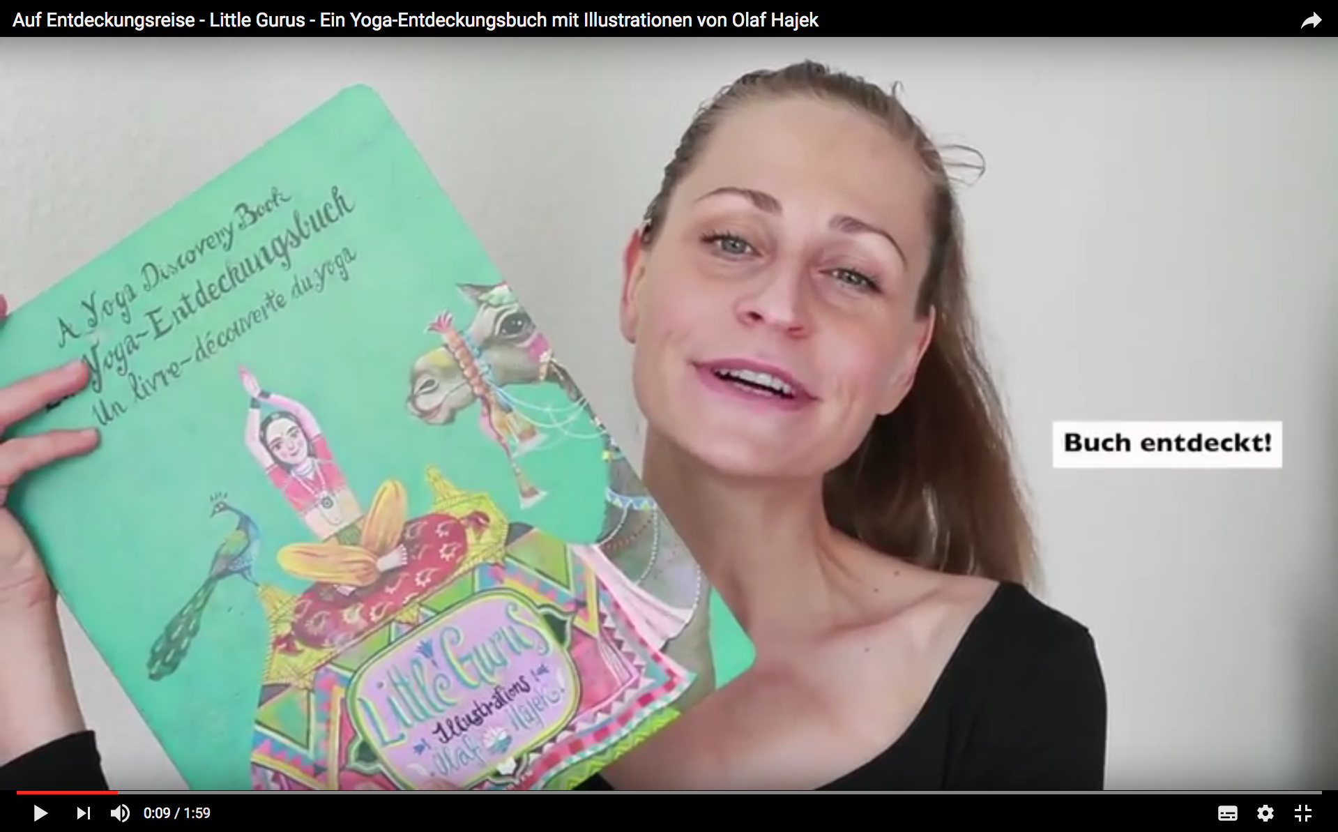 Mandys Video zum Yogabuch