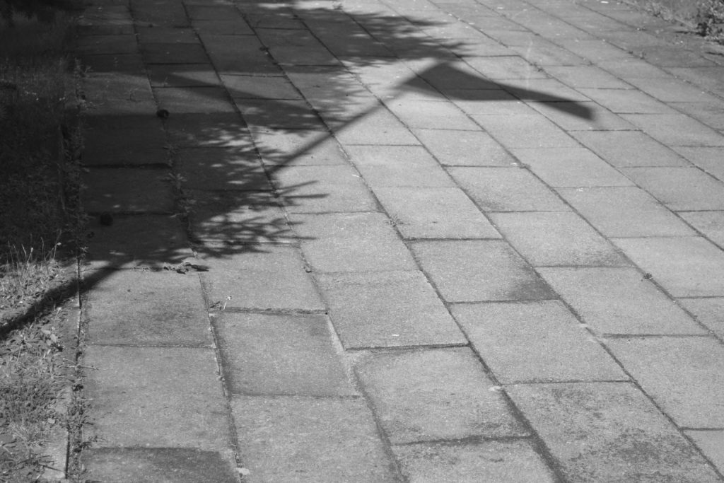 Schatten der Nationalflagge von Bosnien- Herzegovina