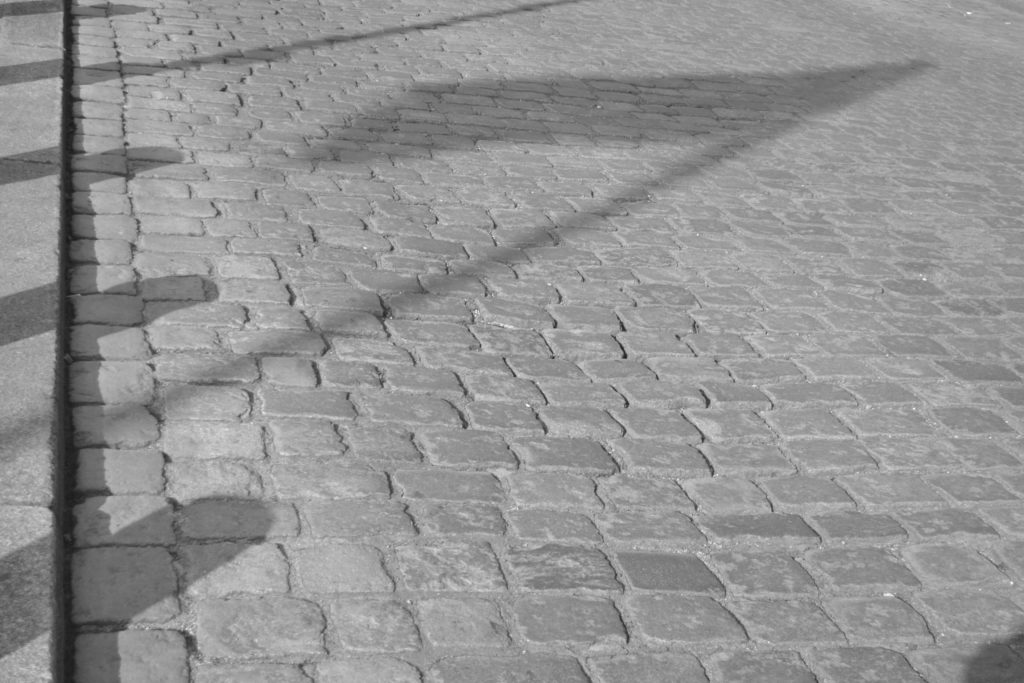 Schatten der Nationalflagge von Israel