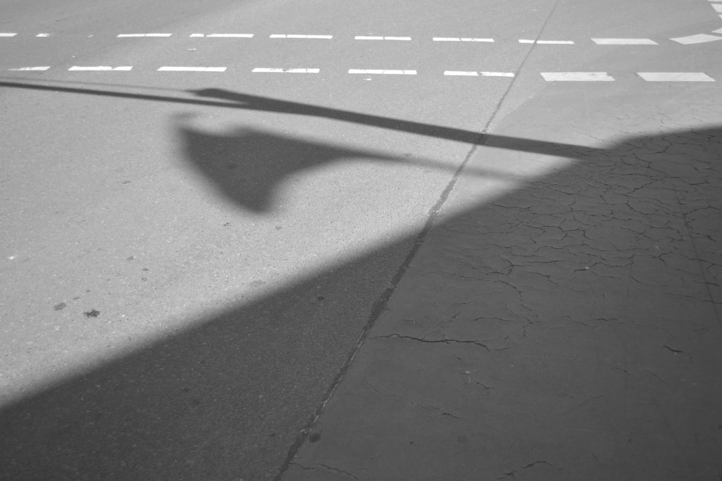 Schatten der Nationalflagge von Jemen