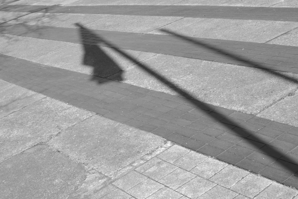 Schatten der Nationalflagge von Kasachstan