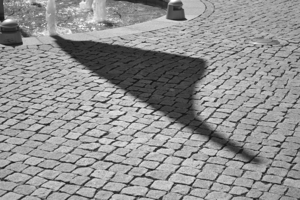 Schatten der Nationalflagge von Saudi-Arabien