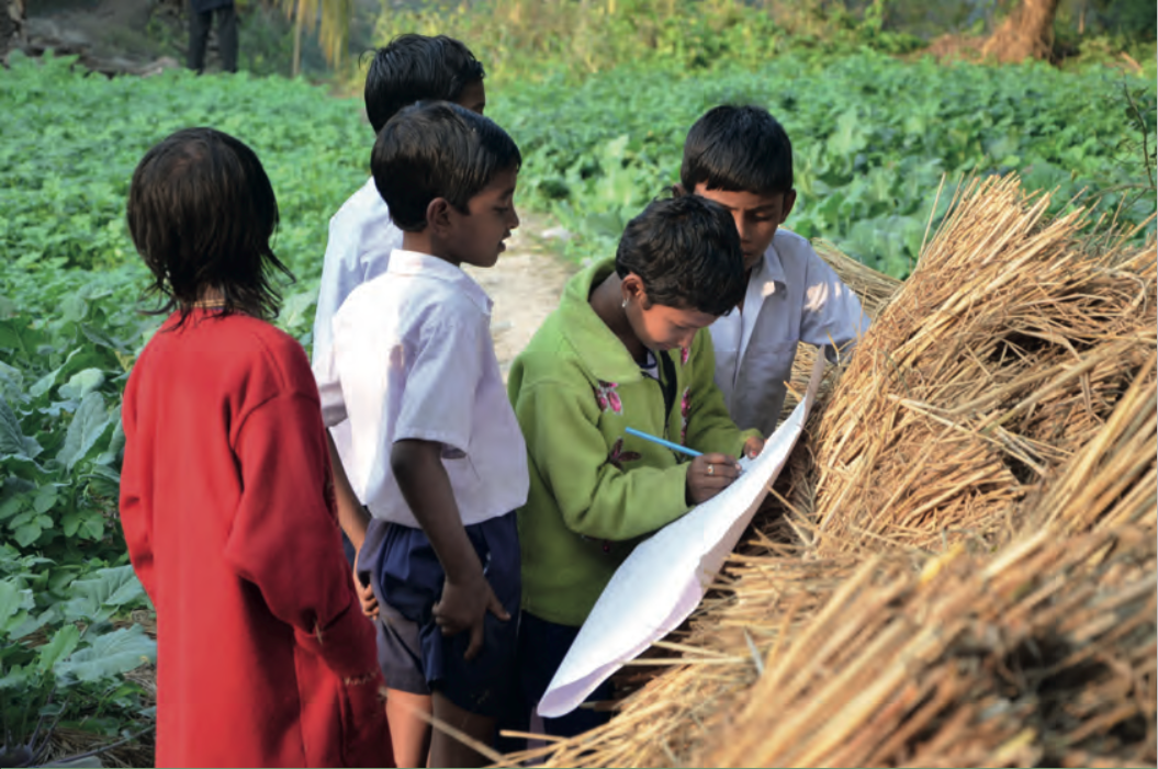 Erde auf dem Feld – Erde auf dem Dach