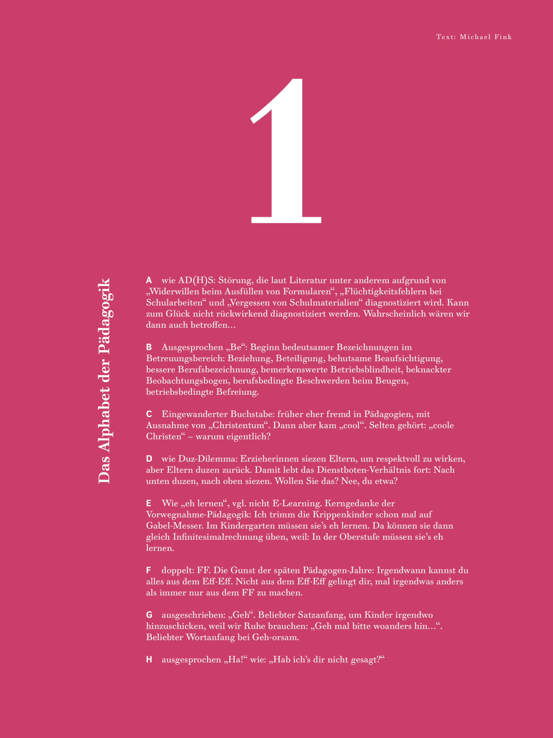 Von A wie AD(H)S bis H wie Ha!