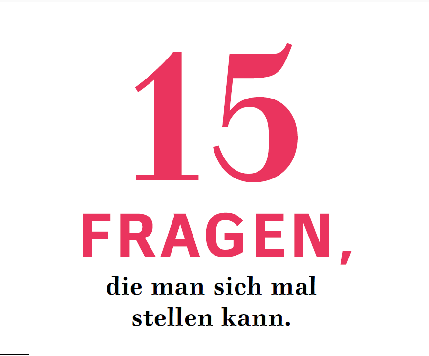 Michael Kobbeloer fragt …