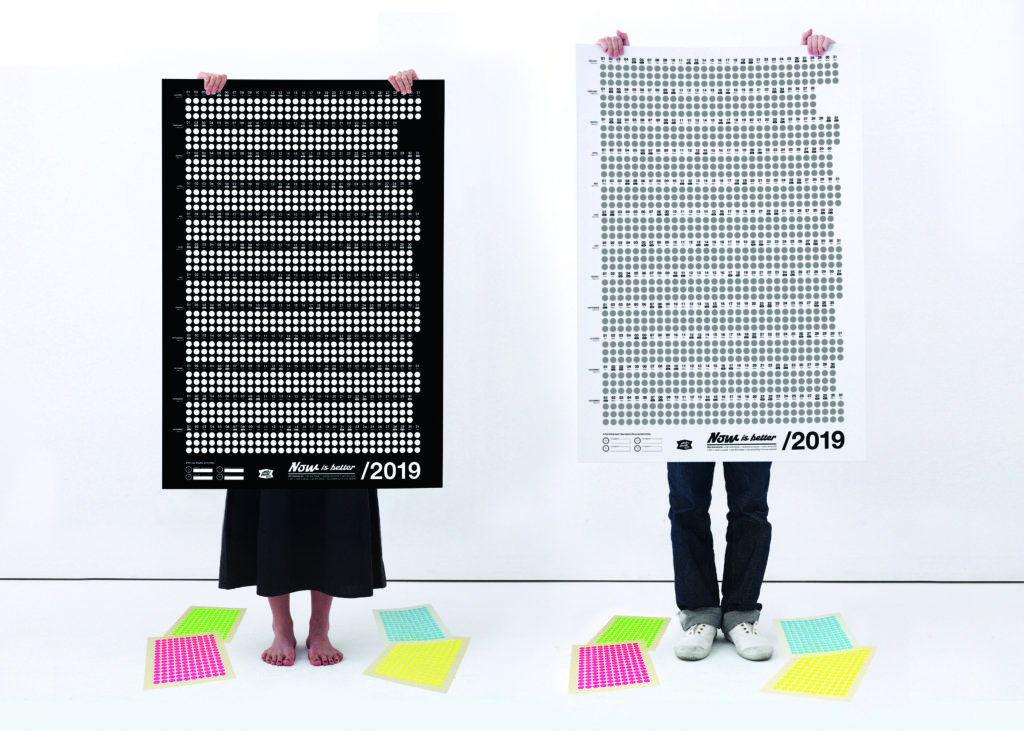 now is better Kalender 2019