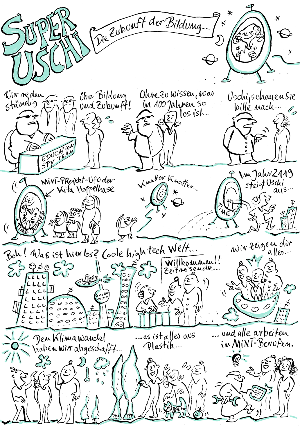 Super Uschi: Die Zukunft der Bildung