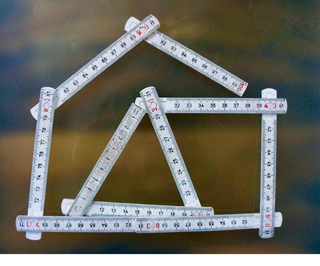 Was mit Zollstöcken